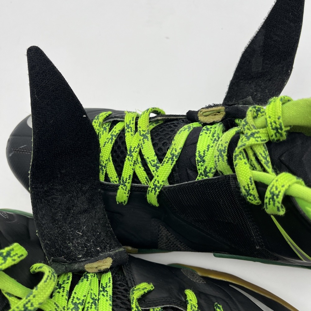 Mens Nike Zoom Soldier VII 7 Adult Size 10 Lebron James Black Green (609679-004) - Picture 8 of 16